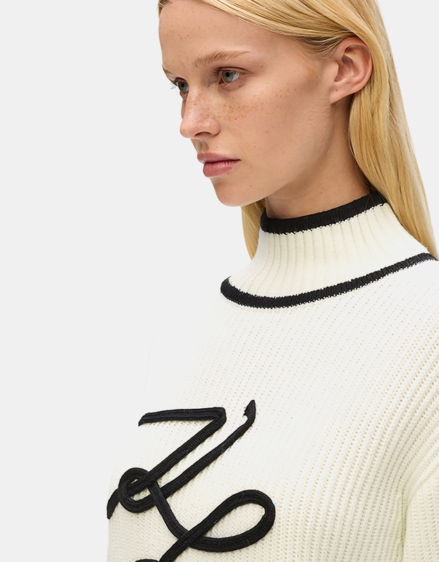 Karl Lagerfeld - Soutache Autograph Knitwear