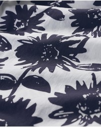 Seasalt - Seasalt Cornwall Navy Streamlet Floral Swing-Shape Top