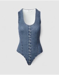 rag & bone - rb Miramar Irina Ponte Bodysuit