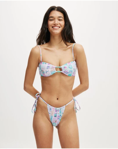 Cotton On Body - Cut Out Bandeau Bikini Top