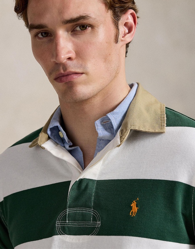 Polo Ralph Lauren - Classic Fit Khaki-Collar Rugby Shirt