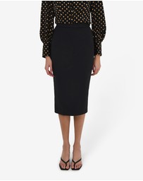 Forcast - Safira Midi Pencil Skirt