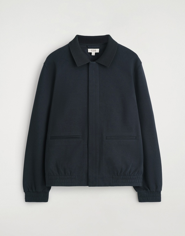 COS - Jersey Harrington Jacket