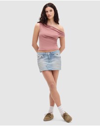 BDG By Urban Outfitters - Fia Cupro Top