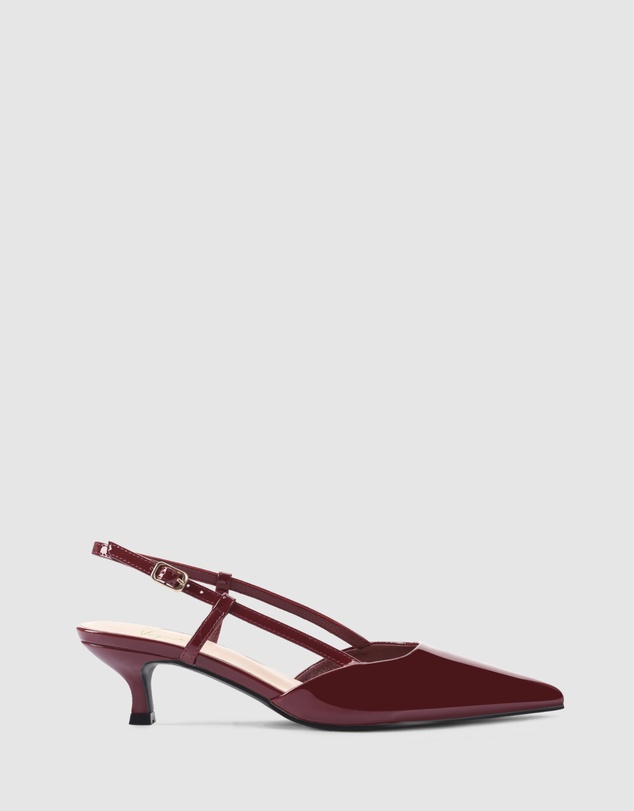 Verali - Lucas Slingback Kitten Heels