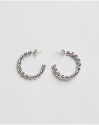 Carly Paiker - Zephyr Twist Hoops
