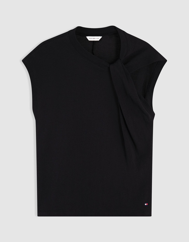 Tommy Hilfiger - Slub Knot No Sleeve Top