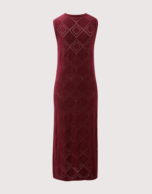 Ceres Life - Daisy Diamond Knit Midi Dress