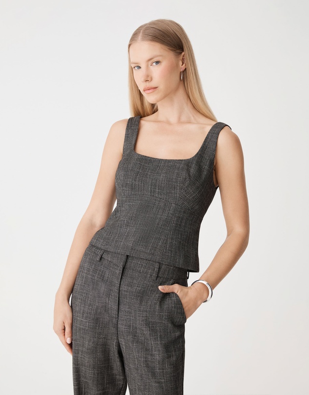 Forcast - Harper Scoop Neck Top