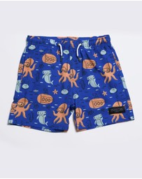 Vacancy Co - Sea Life Swim Short - Youth