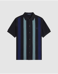 Fred Perry - Vertical Stripe Polo Shirt