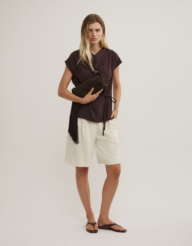 Witchery - Cowl Tie Belt Top