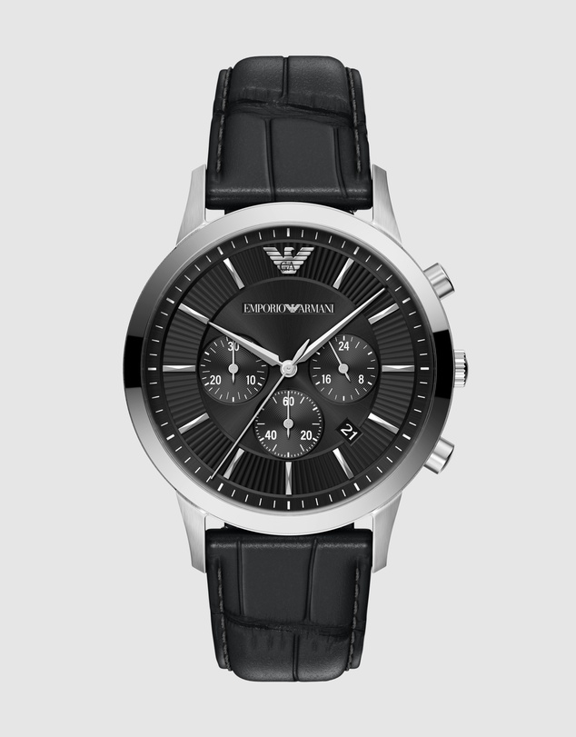 Emporio Armani - Black Chronograph Watch