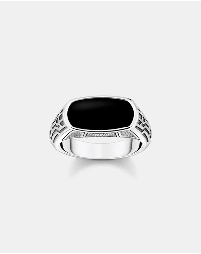 THOMAS SABO - Ring Life Path Black
