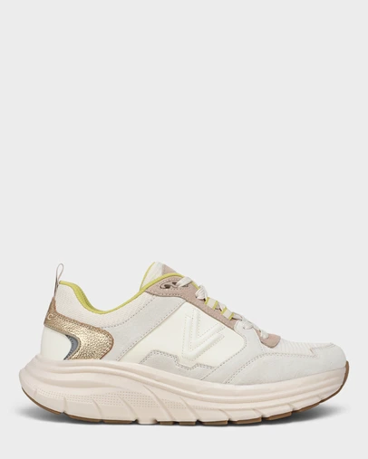 Vionic - Walk Max Skyline Mesh Sneaker - Ivory Gold