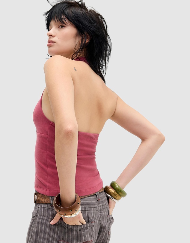 BDG By Urban Outfitters - Hattie Jersey Halter Top