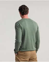 Oxford - Cotton Cashmere Crew Neck Knit