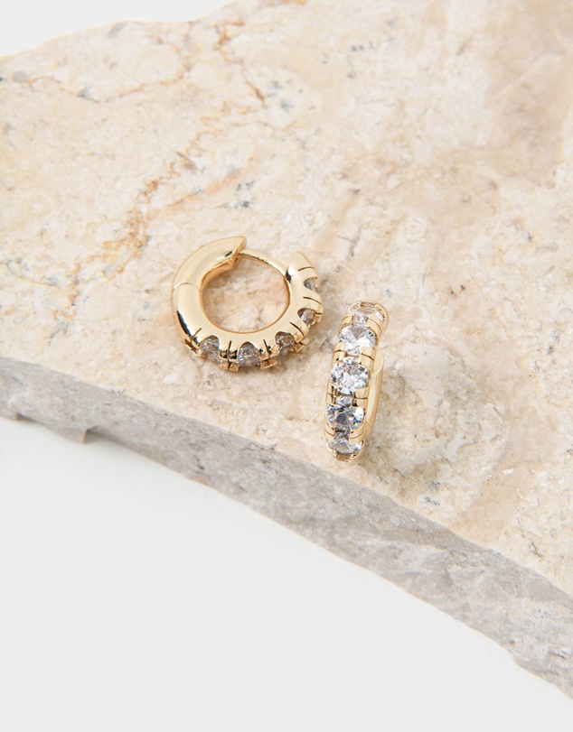 Forcast - Gemma 16k Gold Plated Earrings