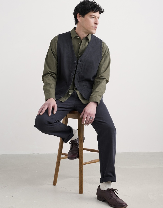 Seasalt - Seasalt Cornwall Green Turnstone Shirt
