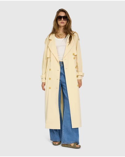 Belle & Bloom - Major Mood Soft Maxi Trench