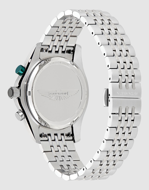 Aston Martin - CLP 45mm Stainless Steel Bracelet Watch and Strap Box Set