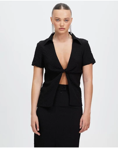 Third Form - Waffle Twist Shirt