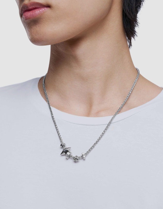 Diesel - Silver-Tone Necklace