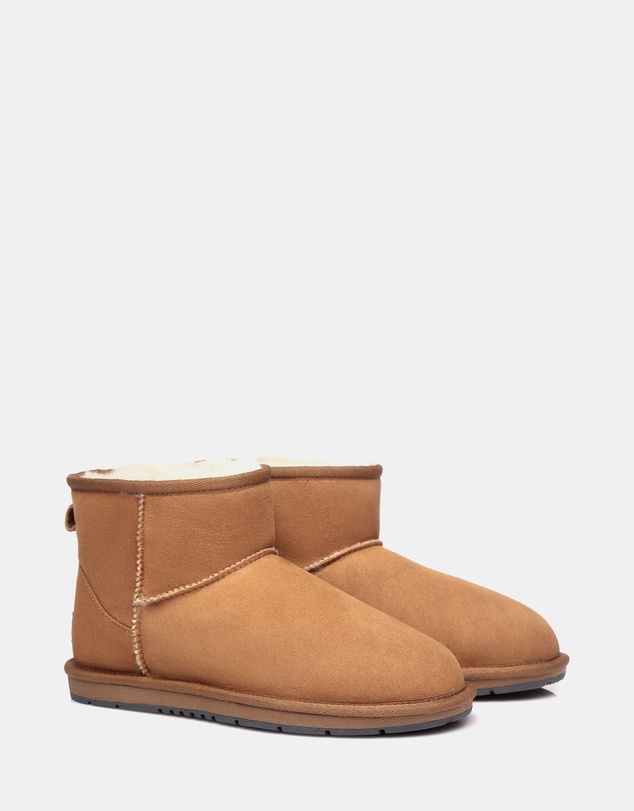 EVERAU - Australian Shepherd Ugg Mini Classic Suede Cow Suede Upper UGG Boots