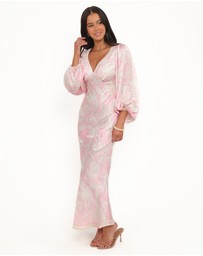 Petal & Pup - Varly Long Sleeve Dress - Pale Pink