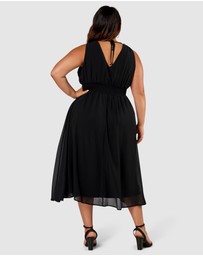 Pink Dusk by Curve Project - Watermelon Sugar Maxi Dress