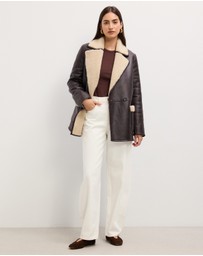 The Fated - Tyra Shearling Coat