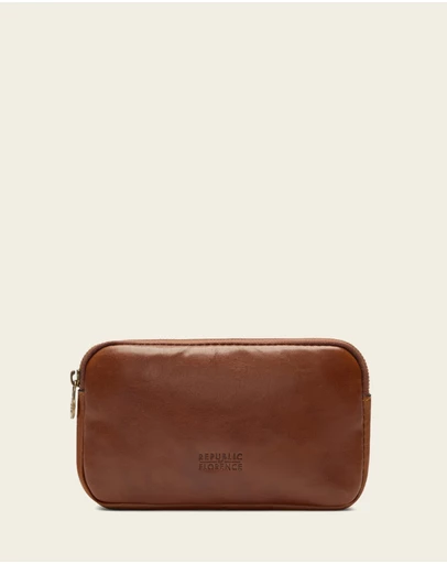 Republic of Florence - Forma5 Matt Brown Leather Organiser