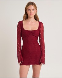 Alice In The Eve - Colette Lace Mini Dress