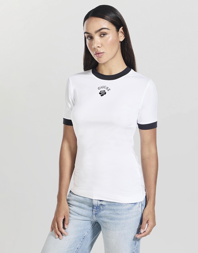 GUESS - SS CN Mini Rose Top