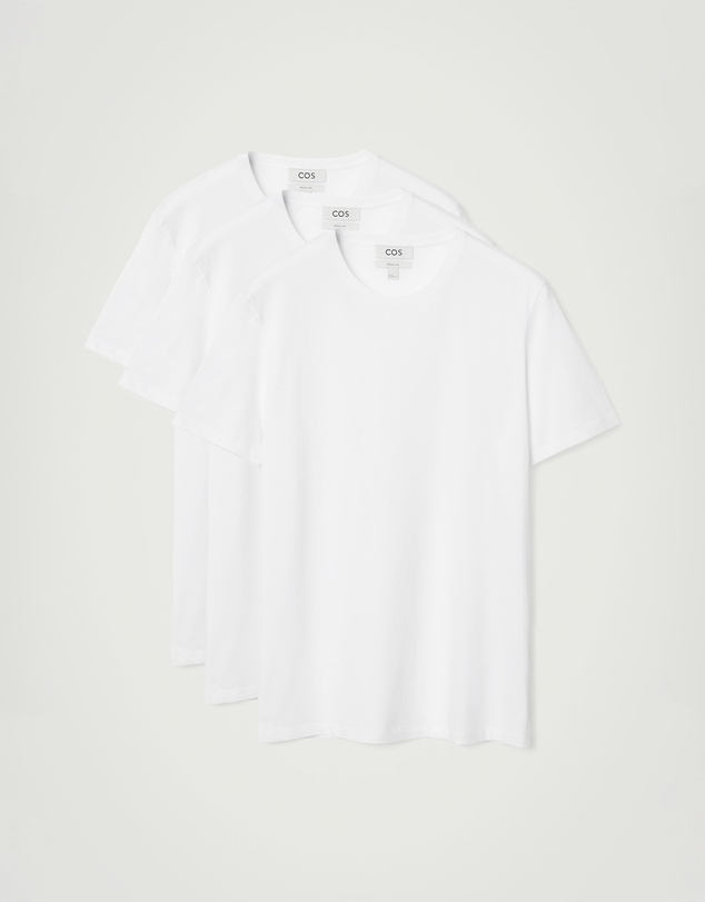 COS - 3-Pack Cotton Crew-Neck T-Shirt