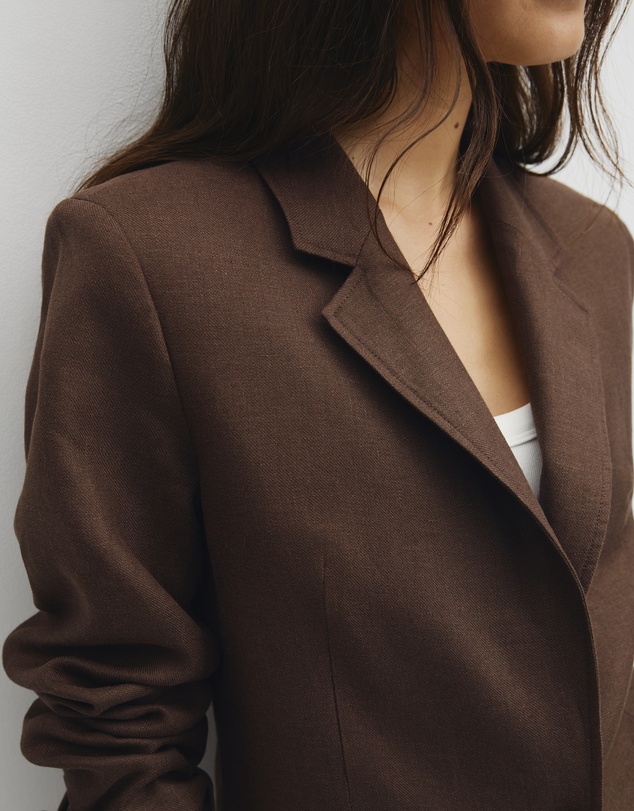 Country Road - Linen Relaxed Blazer