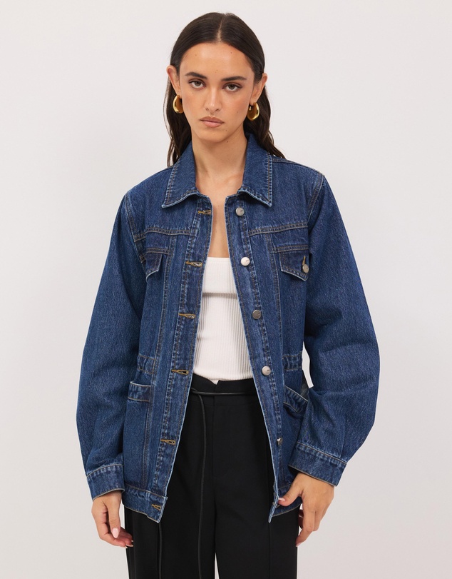 Calli - Margot Denim Barn Jacket