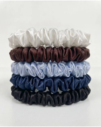 SILK MAGNOLIA - Pure Silk Scrunchie