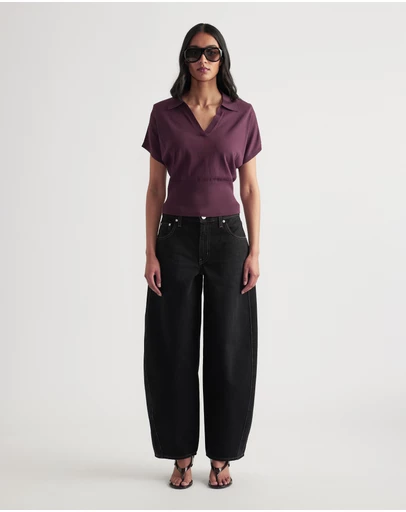 Decjuba - Wren Short Sleeve Polo Jumper