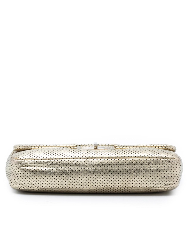 Pre-Loved by Azura Reborn - Pre-Loved Medium Reissue Perforated Calfskin Drill Flap