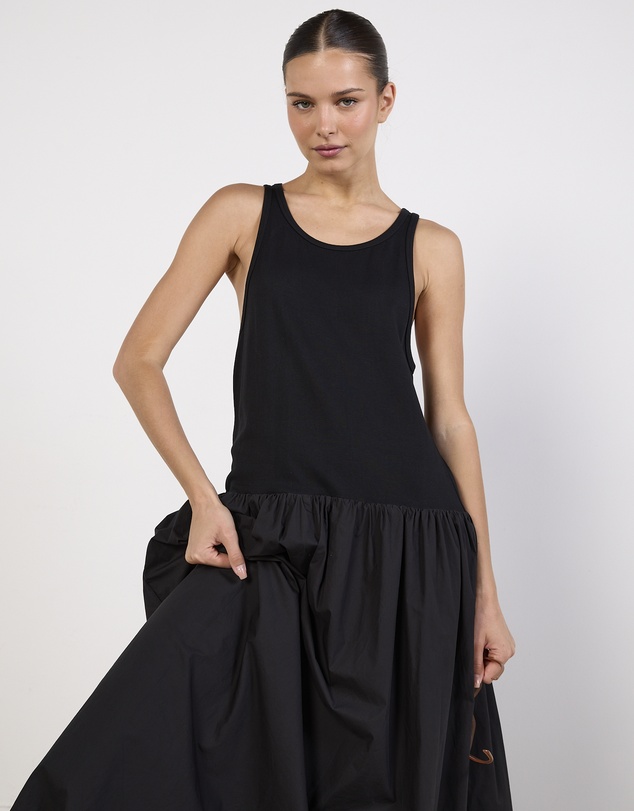 Cirkular - Pre-Loved - Solaqua Marlo Dress in Noir