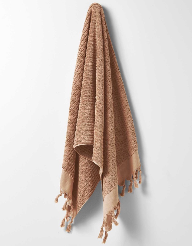 Aura Home - Paros Rib Bath Towel Set
