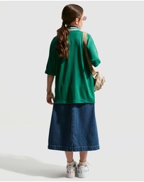 Nike - Denim Midi Skirt - Teens