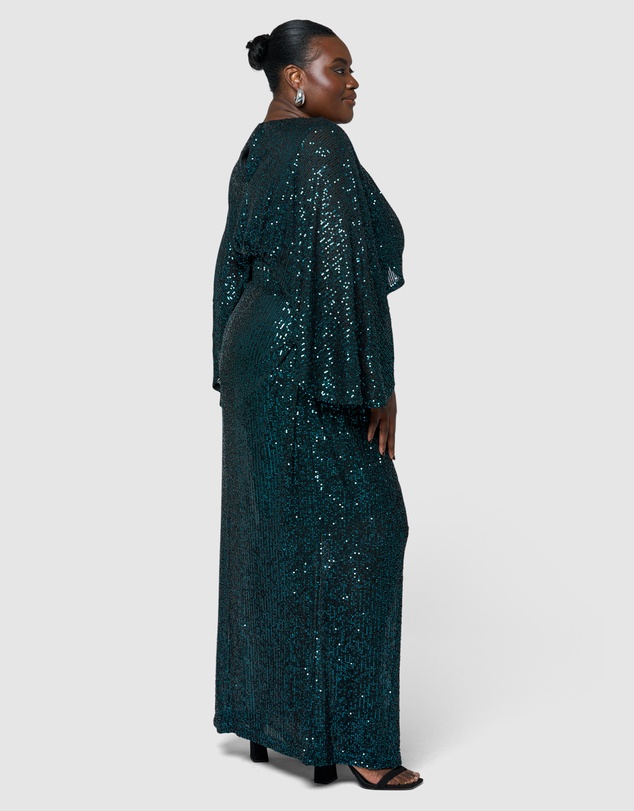 Pink Dusk by Curve Project - Red Carpet Ready Maxi Dress