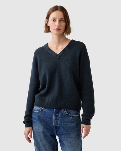 GAP - Cashsoft V Neck Pull Over