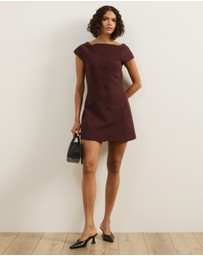 Atmos&Here - Tori Tailored Mini Dress
