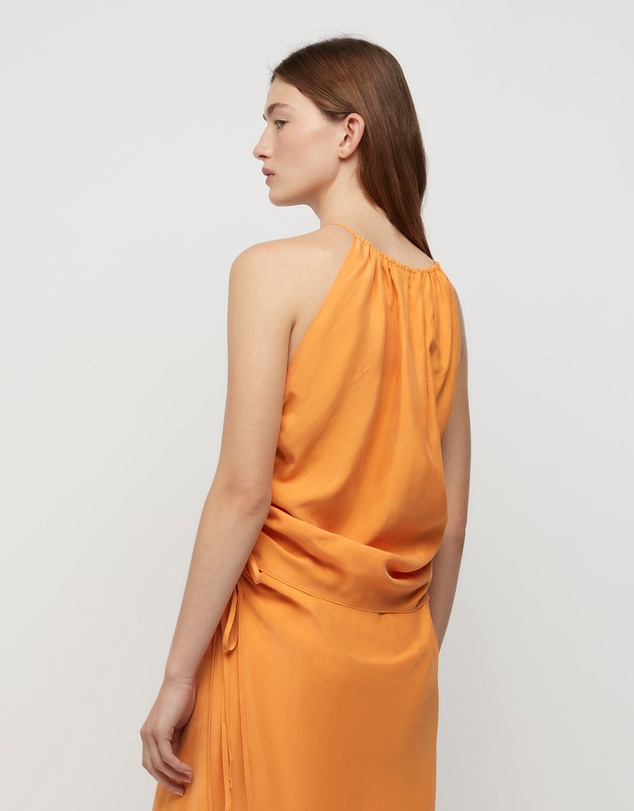 FRIEND of AUDREY - Andree Cupro Ruched Top