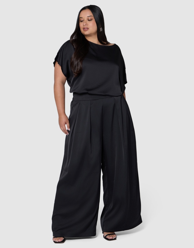Pink Dusk by Curve Project - Lovergirl Wide Leg Pant
