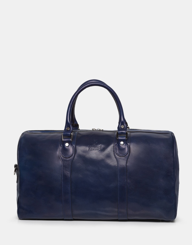 Republic of Florence - The Beltrami Blue Weekender Bag