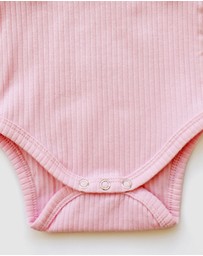 WITH LOVE FOR KIDS - Shimmy Wide Rib Tank Onesie - Babies